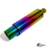 Глушитель HKS Hi-Power Neo Chrome (TITAN) 63мм вход/89мм выход (универсальный) тихий бас