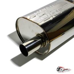 Глушитель (250мм) Borla с вакуумной заслонкой 51мм ПРАВАЯ