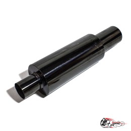 Глушитель HKS Hi-Power темный 51 мм вход / 89 мм выход (универсальный) тихий бас