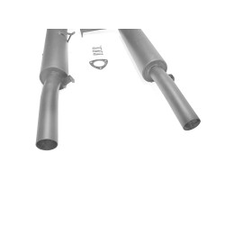 Глушитель Дк про ВАЗ 2101-07 раздвоенный