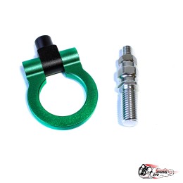 Петля буксировочная Benen металлическая зеленая (Япония)