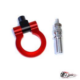 Петля буксировочная Benen металлическая красная (Европа)