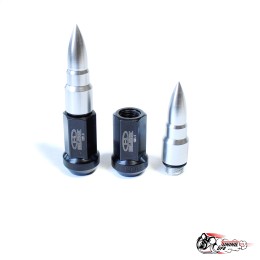 Гайки колесные Blox серебро (M12х1,5)