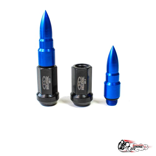 Гайки колесные Blox синие (M12х1,5)