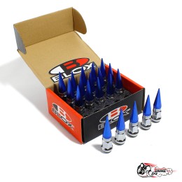 Гайки Blox nut сталь+алюминий синие M12*1.5