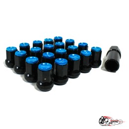 Гайки колесные Project MU TYPE-M lock синие (М12х1.5)
