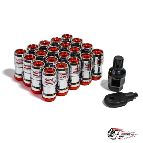Гайки колесные Volk Racing Formula Nut красные (М12х1.5)