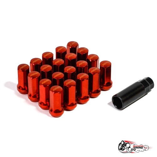 Гайки Project Mu HYPER 1.25 Красные