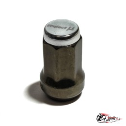 Гайки колесные Project MU Super 7 lock серебро (М12х1.25)
