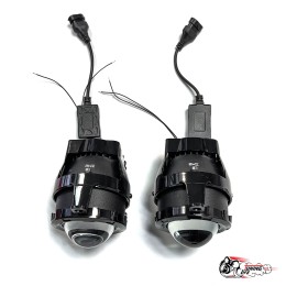 Противотуманные фары LED ЛАДА Приора с линзой дальний/ближний