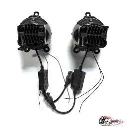 Противотуманные фары LED ЛАДА Приора с линзой дальний/ближний