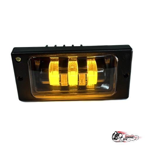 Противотуманные фары LED ВАЗ 2113-15/2110-12 двухрежимные (желтый/белый)