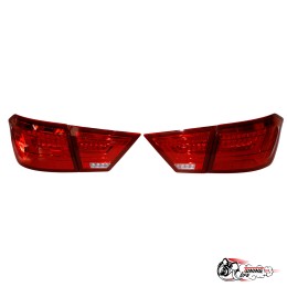 Фонари задние светодиодные AUDI style ЛАДА Веста красные