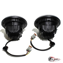 Светодиодные фары НИВА в стиле Мерседес Sal-man