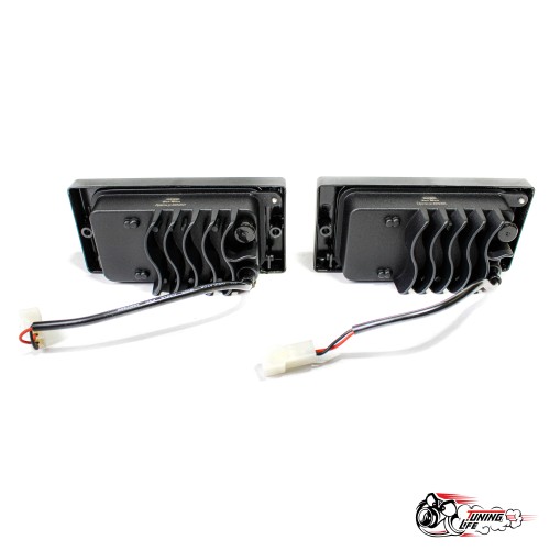 Противотуманные фары LED ВАЗ 2113-15/2110-12 двухрежимные 3000К+6000К Sal-Man