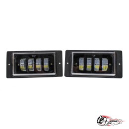 Противотуманные фары ВАЗ 2113-15/2110-12 в стальном корпусе 40 W