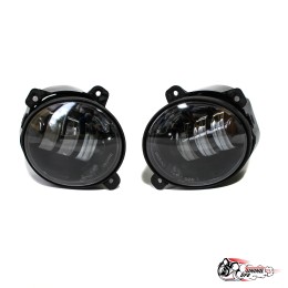 Противотуманные фары LED Калина Sal-Man двух режимные 6000к-3000к