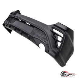 Бампер задний Киа Рио 4 KUDOS (Yurol) под раздвоенный выхлоп