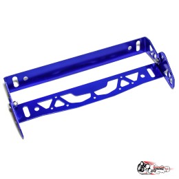 Крепление номера "JDM" синий 