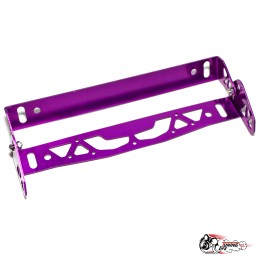 Крепление номера "JDM" фиолетовый 