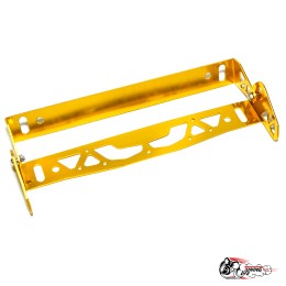 Крепление номера "JDM" золотой