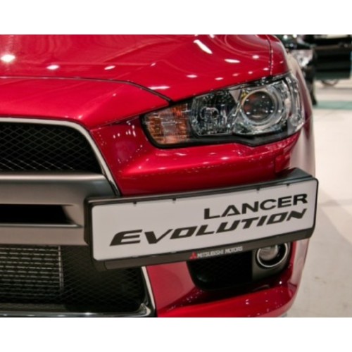 Площадка под номер Lancer X  EVO боковая