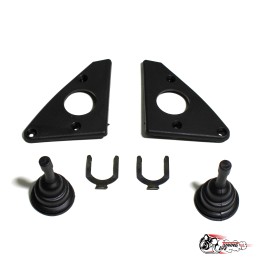 Зеркала ВАЗ 2108 в стиле AMG МЕХАНИКА (подсветка, складывание, обогрев)