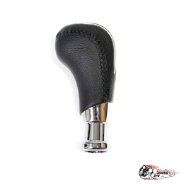 Насадка на рычаг КПП в стиле Веста ВАЗ 2108 -15/2110 черная строчка