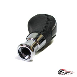 Насадка на рычаг КПП в стиле Веста ВАЗ 2108 -15/2110 черная строчка