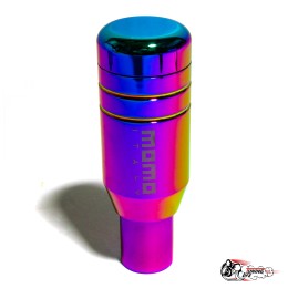 Насадка на рычаг КПП МОМО Neo Chrome цилиндр с механизмом нажатия