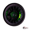 Дефлектор воздуховода AMG ЛАДА Гранта регулируемый с RGB подсветкой СЕРЕБРО