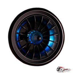 Дефлектор воздуховода AMG ЛАДА Гранта регулируемый с RGB подсветкой СЕРЕБРО