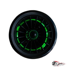 Дефлектор воздуховода AMG ЛАДА Гранта регулируемый с RGB подсветкой ЧЕРНЫЙ
