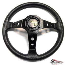 Руль МОМО вынос, черный