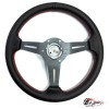 Руль спорт. Nardi Deep Corn серый перф. кожа без выноса