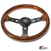 Руль Nardi style черный дерево V2