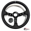 Руль Sparco кожа черный центр серая полоска 6 отверстий D32