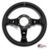 Руль Sparco кожа черный центр серая полоска 6 отверстий D32