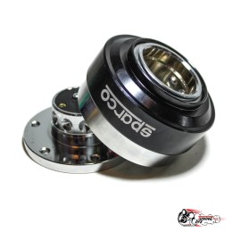 Адаптер для руля быстросъемный "Sparco" черный