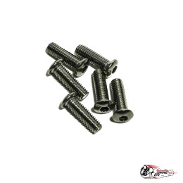 Руль OMP вынос замша с синим центром																													