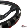 Руль Vertex 1996 вынос кожа красный 