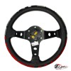 Руль Vertex 1996 вынос кожа красный 