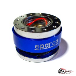 Адаптер для руля быстросъемный "Sparco" синий