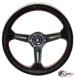 Руль Nardi Deep Corn перф. кожа без выноса черный