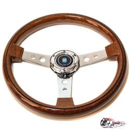 Руль Nardi style хром дерево V2