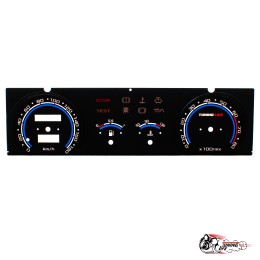 Шкала ВАЗ 2109 в стиле Приора 2 (синяя)