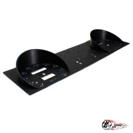 Шкала ВАЗ 2109 VDO в стиле Vesta (синяя)