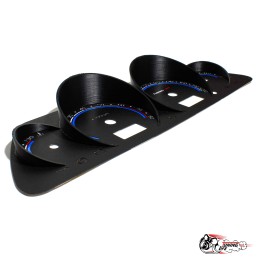 Шкала ВАЗ 2113-15 VDO в стиле Приора 2 (синяя)