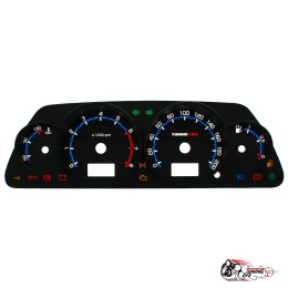 Шкала Шевроле НИВА/НИВА VDO в стиле Vesta (синяя)