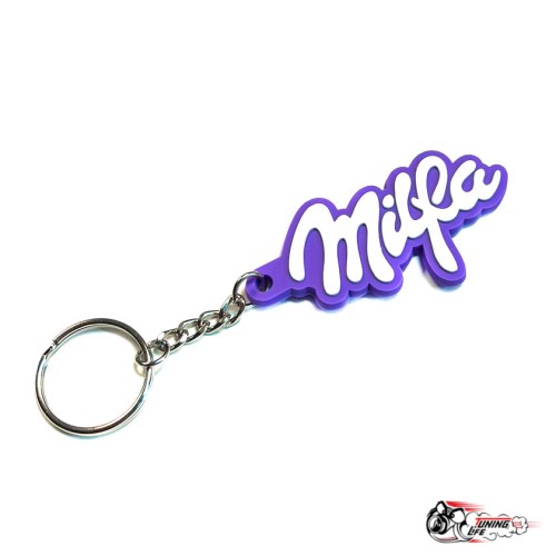 Брелок резиновый MILFA